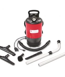 Sanitaire SC412A TRANSPORT QuietClean 11.5 Lbs. Backpack Vacuum - Red