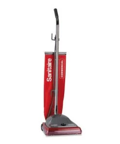 Sanitaire SC684G TRADITION 7 Amp 840-Watt Upright Vacuum With Shake-Out Bag - Red -Woodworking Tools store elcnsc684f b