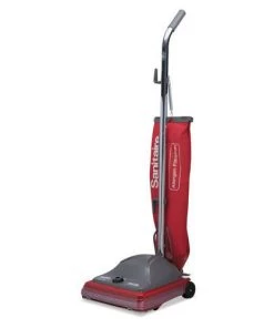 Sanitaire SC688B TRADITION 5 Amp 840-Watt Upright Bagged Vacuum - Red/Gray -Woodworking Tools store elcnsc688a b