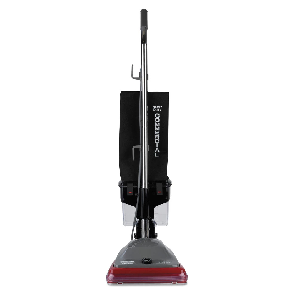 Sanitaire SC689B TRADITION 5 Amp 600-Watt Upright Vacuum With Dust Cup - Gray/Red 3 Sanitaire SC689B TRADITION 5 Amp 600-Watt Upright Vacuum With Dust Cup - Gray/Red