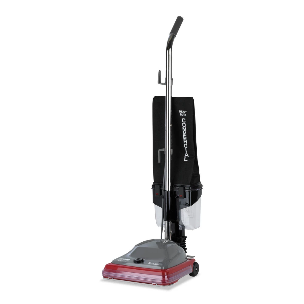 Sanitaire SC689B TRADITION 5 Amp 600-Watt Upright Vacuum With Dust Cup - Gray/Red 4 Sanitaire SC689B TRADITION 5 Amp 600-Watt Upright Vacuum With Dust Cup - Gray/Red - Image 2
