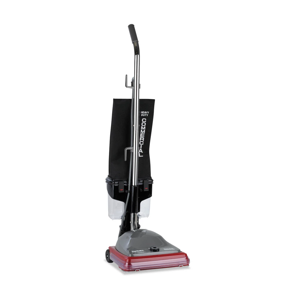 Sanitaire SC689B TRADITION 5 Amp 600-Watt Upright Vacuum With Dust Cup - Gray/Red 5 Sanitaire SC689B TRADITION 5 Amp 600-Watt Upright Vacuum With Dust Cup - Gray/Red - Image 3