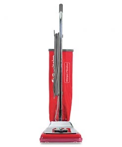 Sanitaire SC888N TRADITION 7 Amp 840-Watt Bagged Upright Vacuum - Chrome/Red