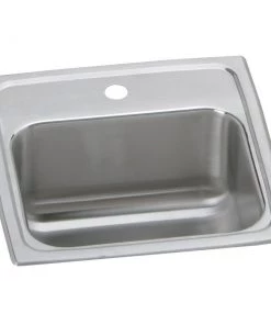 Elkay BCR151 Celebrity Top Mount Stainless Steel Bar Sink With (1) Faucet Hole