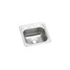 Elkay BCR152 Celebrity Top Mount 15 In. X 15 In. Single Bowl Bar Sink (Stainless Steel) -Woodworking Tools store elknbcr152