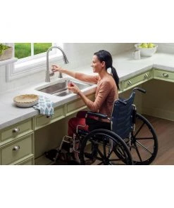 Elkay D233193 Dayton Top Mount 33 In. X 19 In. Equal Double Bowl Sink (Stainless Steel) 11 Elkay D233193 Dayton Top Mount 33 In. X 19 In. Equal Double Bowl Sink (Stainless Steel) -Woodworking Tools store elknd233193 b