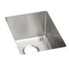 Elkay ECTRU12179T Crosstown Undermount 13-1/2 In. X 18-1/2 In. X 9 In. Single Bowl Stainless Steel Bar Sink