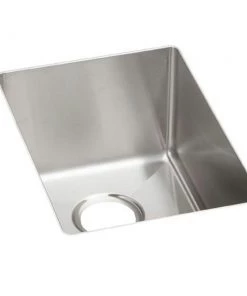 Elkay ECTRU12179T Crosstown Undermount 13-1/2 In. X 18-1/2 In. X 9 In. Single Bowl Stainless Steel Bar Sink