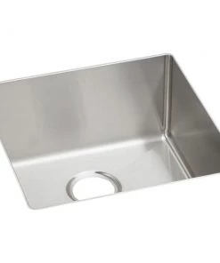 Elkay ECTRU17179T Crosstown Undermount 18-1/2 In. X 18-1/2 In. X 9 In. Single Bowl Stainless Steel Sink