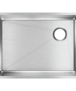 Elkay ECTRU24179RT Crosstown 25-1/2 In. X 18-1/2 In. X 9 In., Single Bowl Undermount Sink (Stainless Steel)