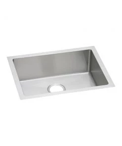 Elkay EFRU2115T Crosstown Undermount 16 Gauge 23-1/2 In. X 18-1/4 In. X 8 In. Single Bowl Stainless Steel Sink
