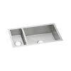 Elkay EFRU321910T Crosstown Undermount 16 Gauge 32-1/4 In. X 18-1/4 In. X 10 In. 30/70 Double Bowl Stainless Steel Sink -Woodworking Tools store elknefru321910t