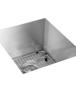 Elkay EFU131610TC Crosstown Undermount 16 Gauge 16 In. X 18-1/2 In. X 10 In. Single Bowl Stainless Steel Sink Kit
