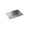 Elkay EFU211510TC Crosstown Undermount 16 Gauge 23-1/2 In. X 18-1/4 In. X 10 In. Single Bowl Stainless Steel Sink Kit -Woodworking Tools store elknefu211510tc