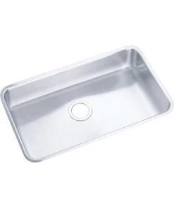 Elkay ELUHAD281655 Lustertone Undermount 30-1/2 In. X 18-1/2 In. Single Bowl ADA Sink (Stainless Steel)