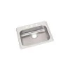 Elkay GE125211 Dayton 25 In. X 21-1/4 In. X 5-3/8 In. Single Bowl Top Mount Sink (Stainless Steel) -Woodworking Tools store elknge125211