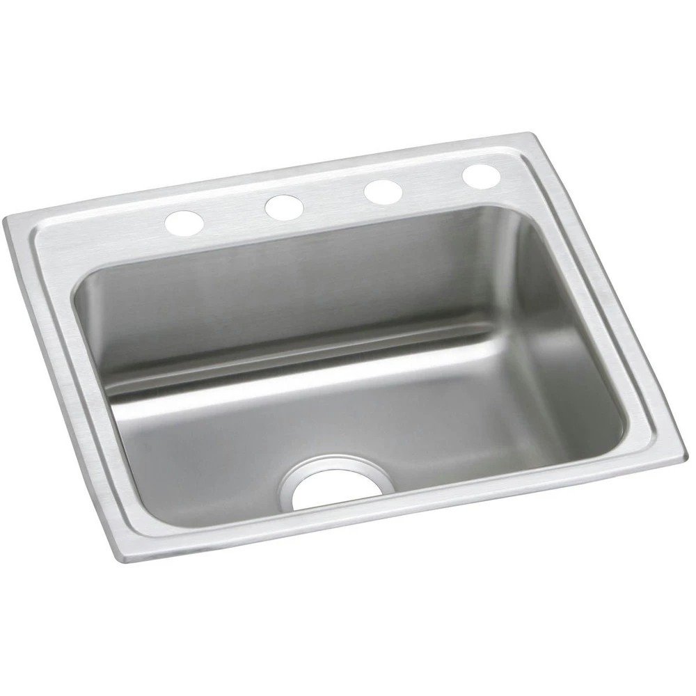 Elkay PSR22193 Celebrity 22 In. X 19-1/2 In. X 7-1/8 In. Single Bowl Top Mount Sink (Stainless Steel) 3 Elkay PSR22193 Celebrity 22 In. X 19-1/2 In. X 7-1/8 In. Single Bowl Top Mount Sink (Stainless Steel)
