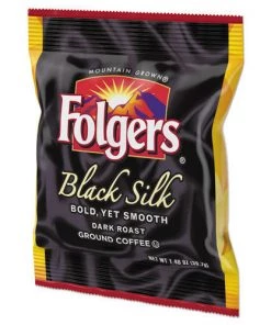 Folgers 2550000019 1.4 Oz. Packet Coffee - Black Silk (42-Piece/Carton) -Woodworking Tools store foln00019 b