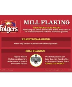Folgers 2550006897 0.8 Oz. Special Roast Ground Coffee Fraction Packs (42/Carton) -Woodworking Tools store foln06897 b