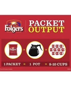 Folgers 2550006897 0.8 Oz. Special Roast Ground Coffee Fraction Packs (42/Carton) -Woodworking Tools store foln06897 c