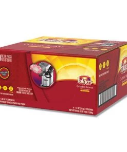 Folgers 2550010117 Classic Roast 1.4 Oz. Coffee Filter Packs (40-Piece/Carton)