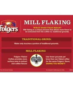 Folgers 2550010117 Classic Roast 1.4 Oz. Coffee Filter Packs (40-Piece/Carton) -Woodworking Tools store foln10117 d