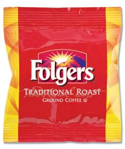 Folgers 2550063006 2 Oz. Traditional Roast Ground Coffee Fraction Packs (42/Carton)