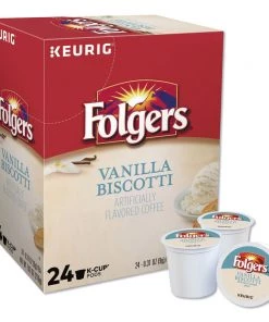 Folgers 6661 Vanilla Biscotti Coffee K-Cups (24/Box)