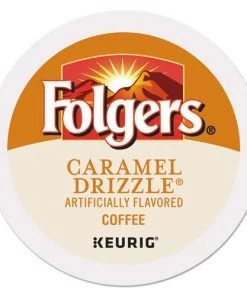 Folgers 6680 Caramel Drizzle Coffee K-Cups (24/Box)