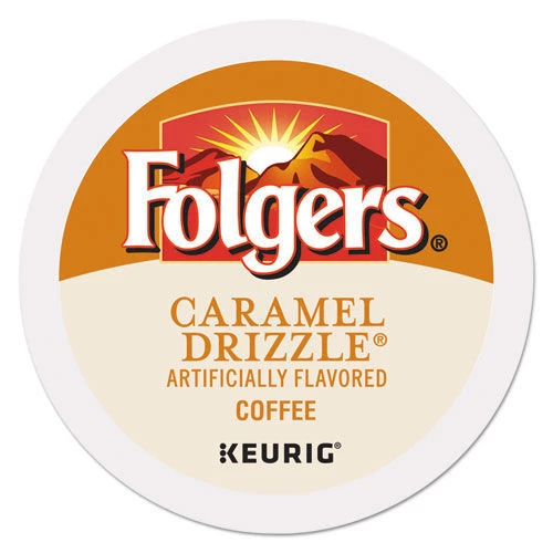 Folgers 6680 Caramel Drizzle Coffee K-Cups (24/Box) 3 Folgers 6680 Caramel Drizzle Coffee K-Cups (24/Box)