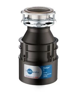 InSinkerator BADGER1 Badger 1 Garbage Disposal, 1/3 HP