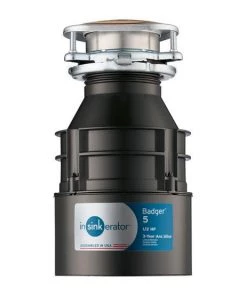InSinkerator BADGER5 Badger 5 Garbage Disposal, 1/2 HP