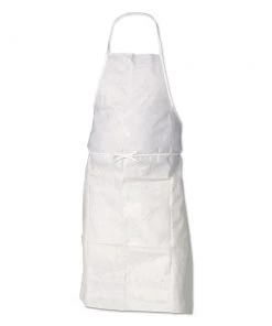 KleenGuard 36550 28 In. X 40 In. A20 Apron - One Size Fits All, White