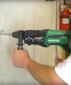 Metabo HPT DH26PFM 7.5 Amp Brushed 1 In. Corded SDS Plus 3-Mode D-Handle Rotary Hammer 15 Metabo HPT DH26PFM 7.5 Amp Brushed 1 In. Corded SDS Plus 3-Mode D-Handle Rotary Hammer -Woodworking Tools store mhpndh26pfm e