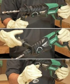 Metabo HPT DH26PFM 7.5 Amp Brushed 1 In. Corded SDS Plus 3-Mode D-Handle Rotary Hammer 17 Metabo HPT DH26PFM 7.5 Amp Brushed 1 In. Corded SDS Plus 3-Mode D-Handle Rotary Hammer -Woodworking Tools store mhpndh26pfm g