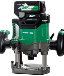 Metabo HPT M3612DAM MultiVolt 36V Brushless Lithium-Ion Cordless Plunge Router Kit (2.5 Ah)