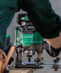 Metabo HPT M3612DAM MultiVolt 36V Brushless Lithium-Ion Cordless Plunge Router Kit (2.5 Ah) -Woodworking Tools store mhpnm3612dam k