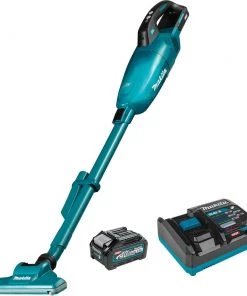 Makita GLC01R1 40V Max XGT Brushless Lithium-Ion Cordless 4-Speed HEPA Filter Compact Vacuum Kit (2.5 Ah)
