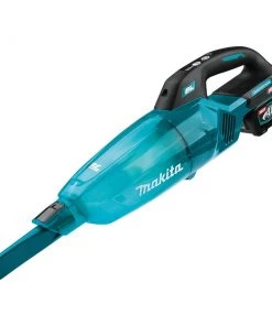 Makita GLC01R1 40V Max XGT Brushless Lithium-Ion Cordless 4-Speed HEPA Filter Compact Vacuum Kit (2.5 Ah) -Woodworking Tools store mktnglc01r1 b