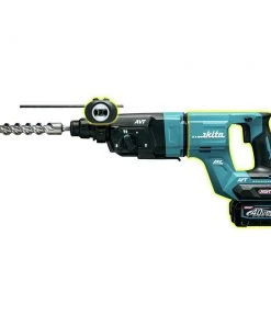 Makita GRH07M1 40V Max XGT Brushless Lithium-Ion 1-1/8 In. Cordless AFT/AWS Capable Accepts SDS-PLUS Bits AVT D-Handle Rotary Hammer Kit (4 Ah) -Woodworking Tools store mktngrh07m1 b