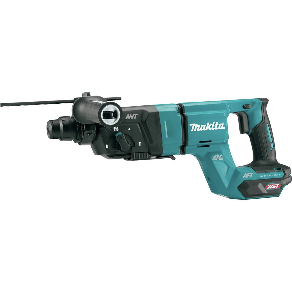 Makita GRH07Z 40V Max XGT Brushless Lithium-Ion 1-1/8 In. Cordless AFT/AWS Capable Accepts SDS-PLUS Bits AVT D-Handle Rotary Hammer (Tool Only) 3 Makita GRH07Z 40V Max XGT Brushless Lithium-Ion 1-1/8 In. Cordless AFT/AWS Capable Accepts SDS-PLUS Bits AVT D-Handle Rotary Hammer (Tool Only)