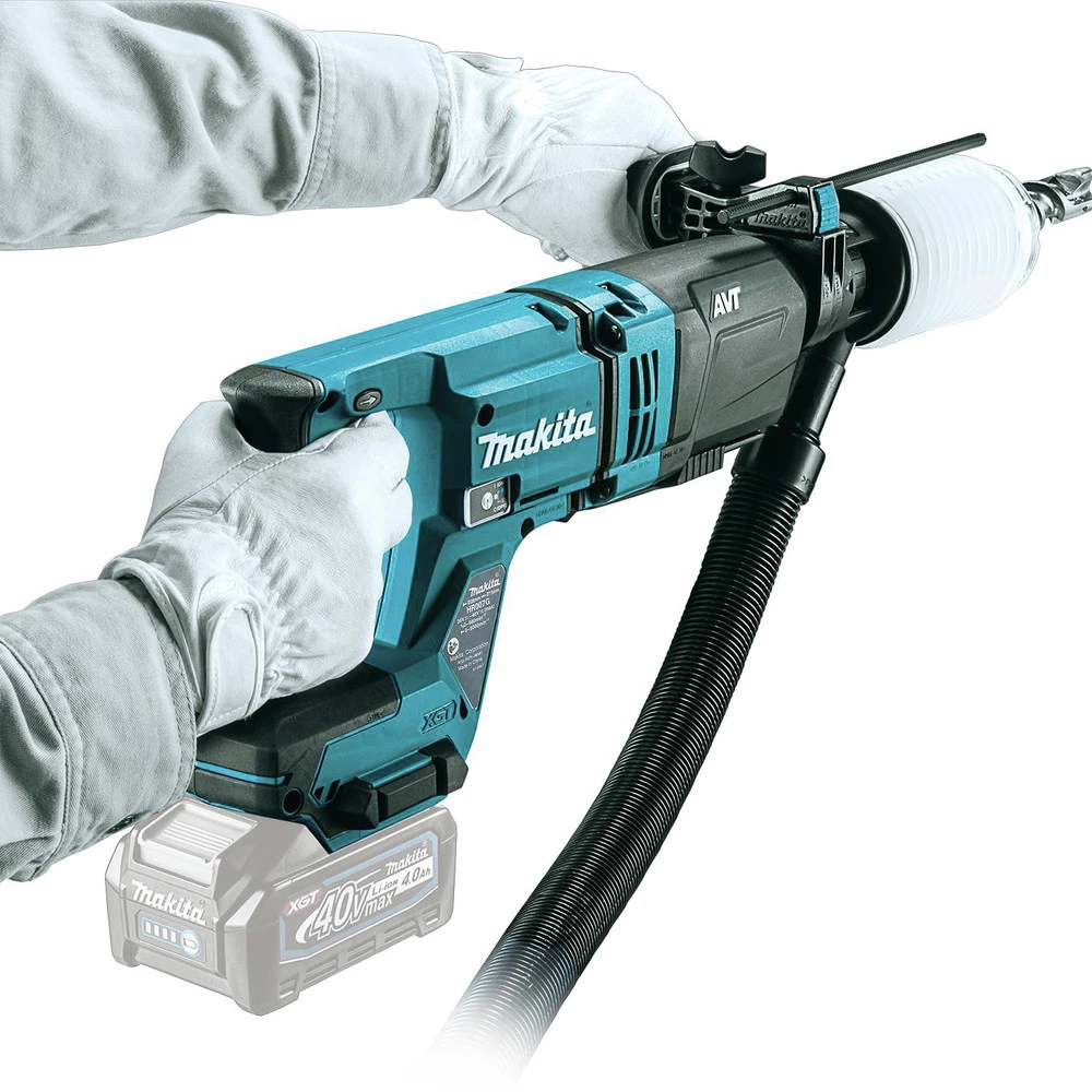 Makita GRH07Z 40V Max XGT Brushless Lithium-Ion 1-1/8 In. Cordless AFT/AWS Capable Accepts SDS-PLUS Bits AVT D-Handle Rotary Hammer (Tool Only) 5 Makita GRH07Z 40V Max XGT Brushless Lithium-Ion 1-1/8 In. Cordless AFT/AWS Capable Accepts SDS-PLUS Bits AVT D-Handle Rotary Hammer (Tool Only) - Image 3