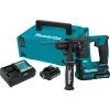 Makita RH01R1 12V MAX CXT 2.0 Ah Lithium-Ion Brushless Cordless 5/8 In. Rotary Hammer Kit, Accepts SDS-PLUS Bits -Woodworking Tools store mktnrh01r1