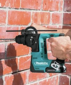 Makita RH02R1 12V Max CXT Lithium-Ion 9/16 In. Rotary Hammer Kit, Accepts SDS-PLUS Bits (2.0Ah) -Woodworking Tools store mktnrh02r1 g
