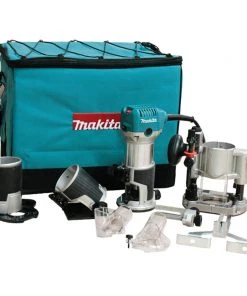 Makita RT0701CX3 1-1/4 HP Compact Router Kit With Attachments