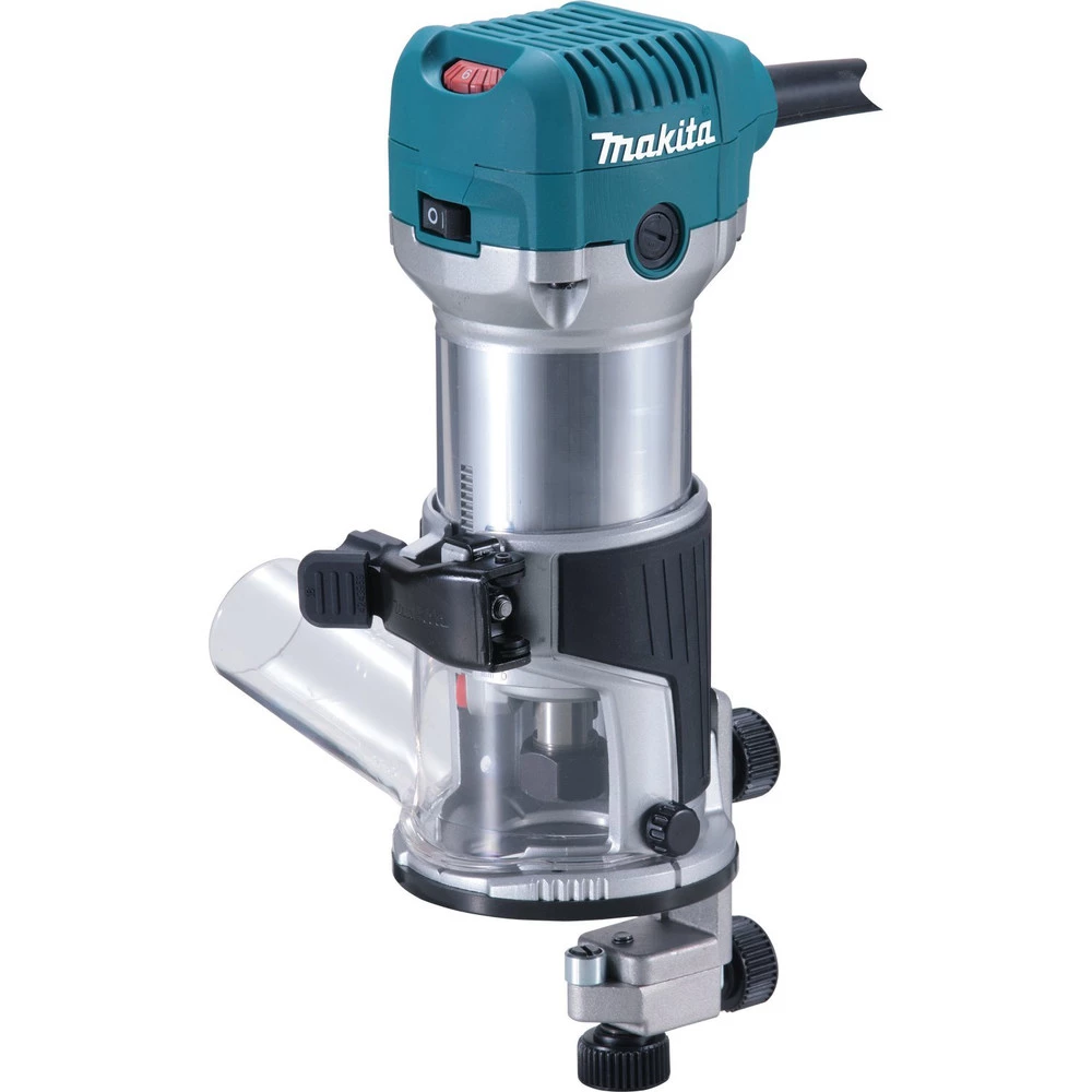 Makita RT0701CX3 1-1/4 HP Compact Router Kit With Attachments 5 Makita RT0701CX3 1-1/4 HP Compact Router Kit With Attachments - Image 3