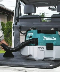 Makita XCV11Z 18V LXT Lithium-Ion Brushless 2 Gallon HEPA Filter Portable Wet/Dry Dust Extractor/Vacuum (Tool Only) -Woodworking Tools store mktnxcv11z i