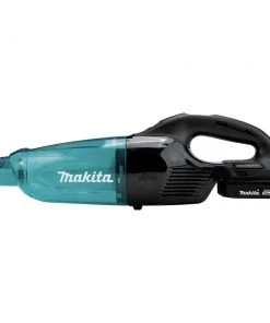 Makita XLC04R1BX4 18V LXT Lithium-ion Compact Brushless Cordless 3-Speed Vacuum Kit With Push Button (2 Ah) -Woodworking Tools store mktnxlc04r1bx4 d