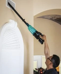 Makita XLC04R1BX4 18V LXT Lithium-ion Compact Brushless Cordless 3-Speed Vacuum Kit With Push Button (2 Ah) -Woodworking Tools store mktnxlc04r1bx4 j