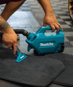 Makita XLC07SY1 18V LXT Compact Lithium-Ion Cordless Handheld Canister Vacuum Kit (1.5 Ah) -Woodworking Tools store mktnxlc07sy1 l